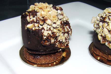 Banana Bite with Cracked Nuts