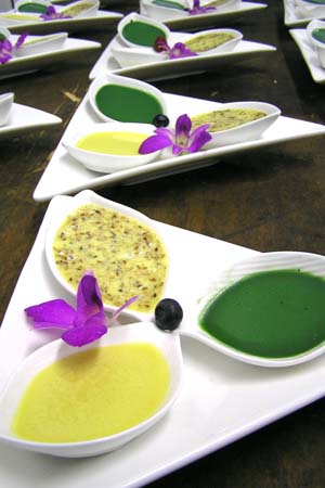 Green Tea, Vanilla and Ginger Honey Crème Brulée