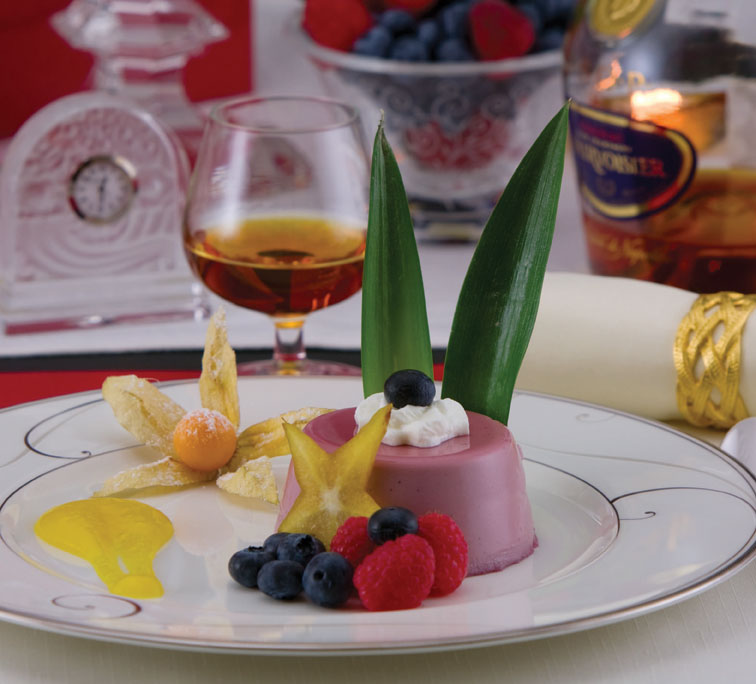 Hibiscus Panna Cotta